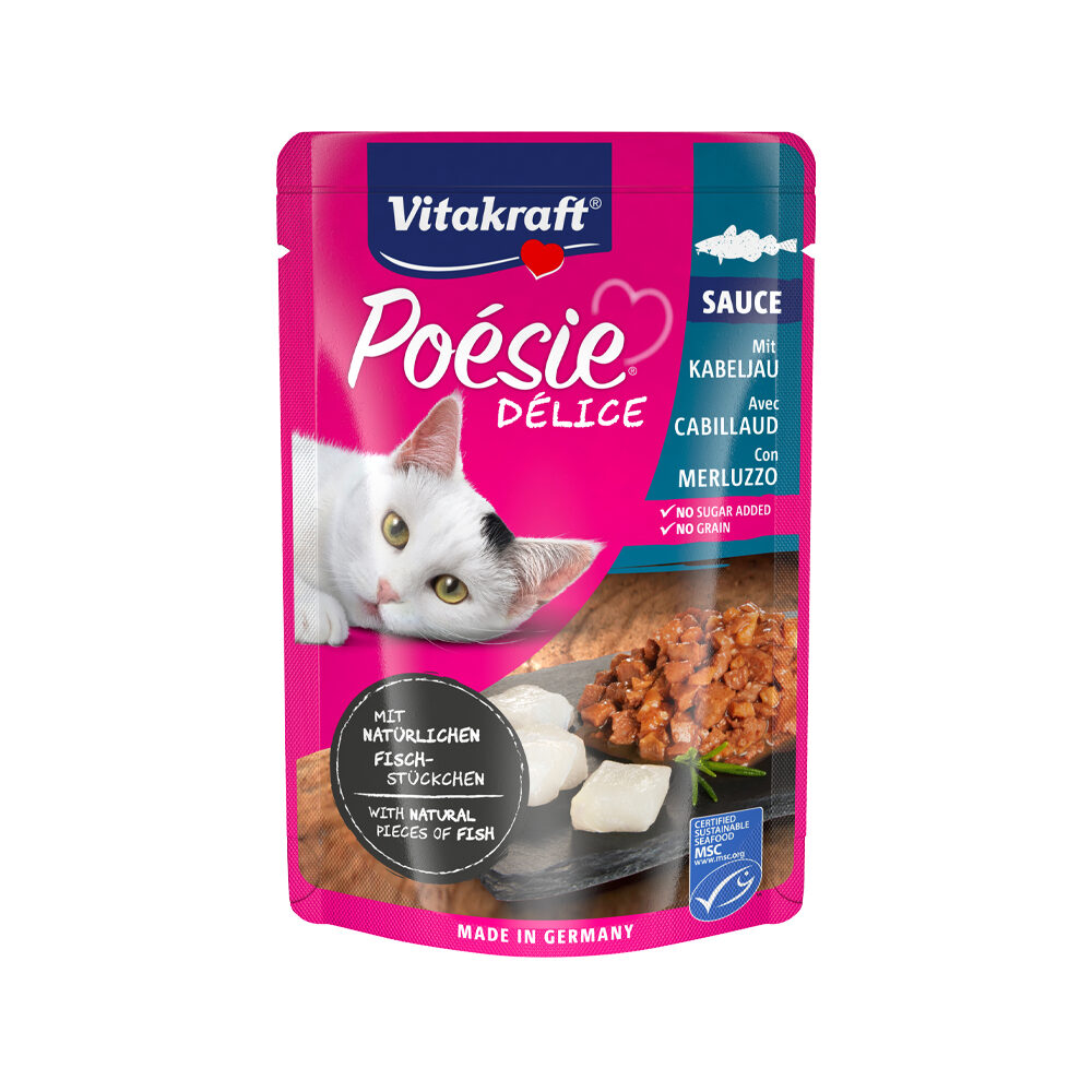 Vitakraft Poésie Délice Fish - 23 x 85 g