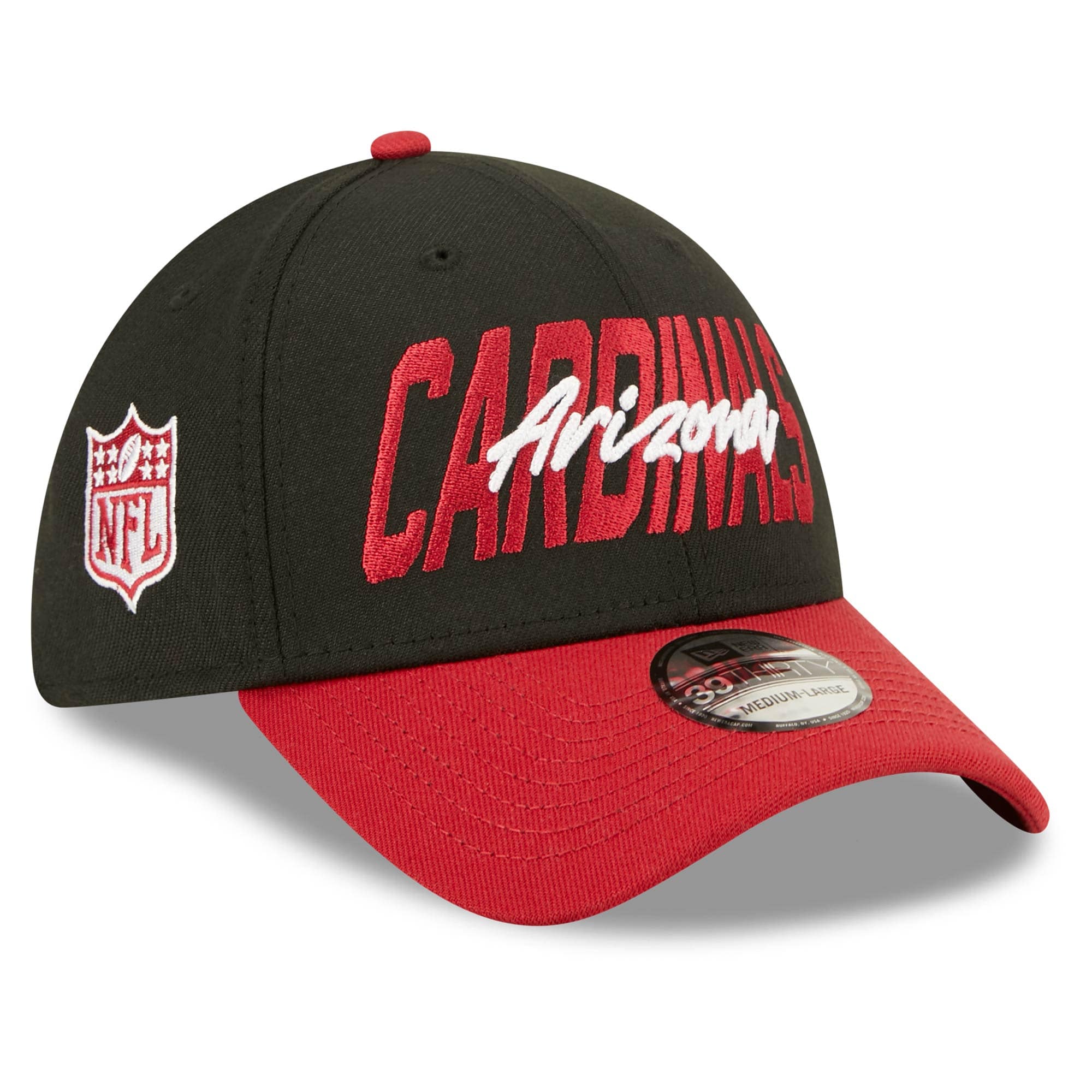 Arizona Cardinals Official 2022 NFL Draft New Era 39THIRTY Flex Cap