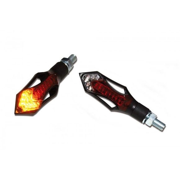 Brazoline indicator with HATCH Universal LED rear light - BlackRef: 6364