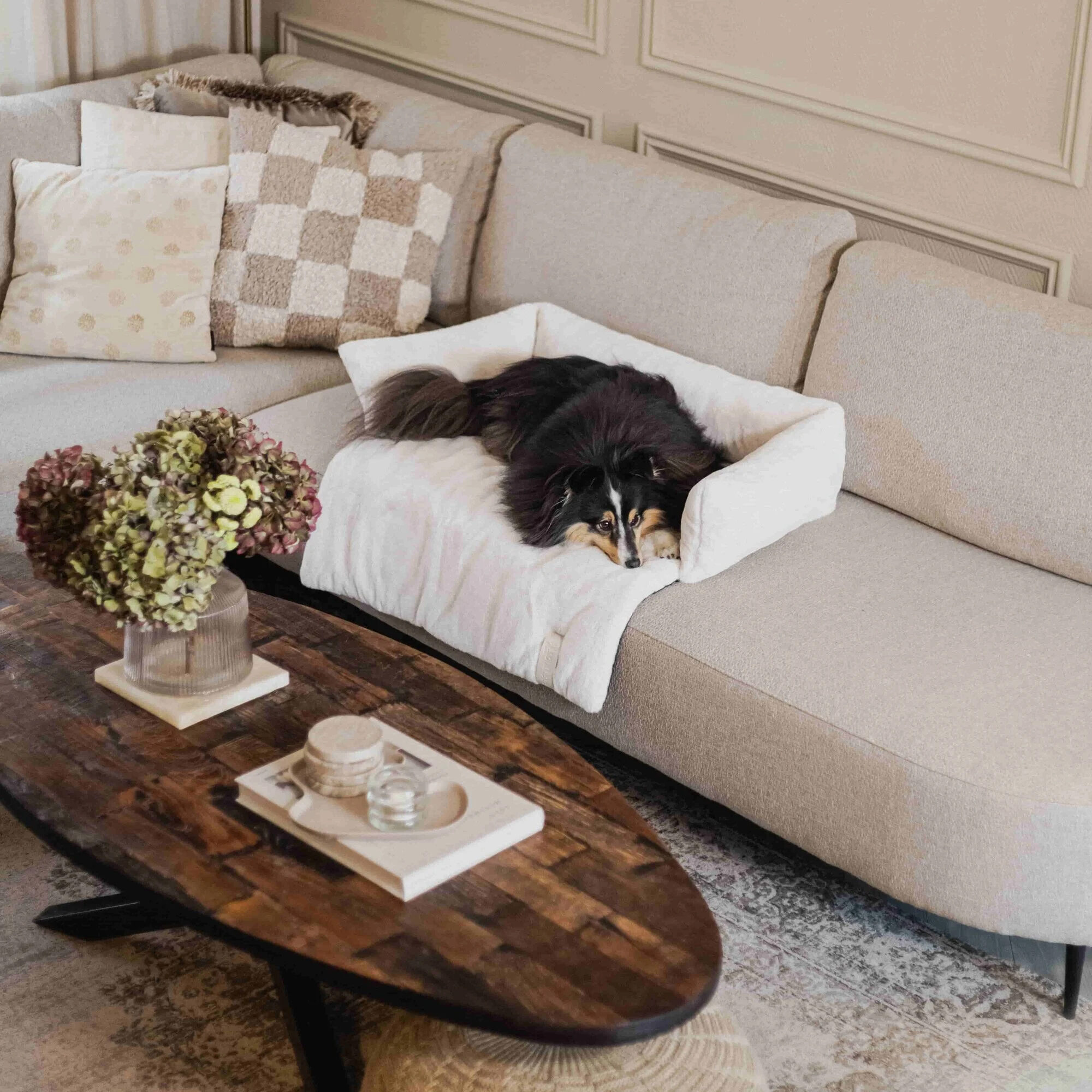 District 70 Nuzzle Sofa Bed - Dark Grey - S