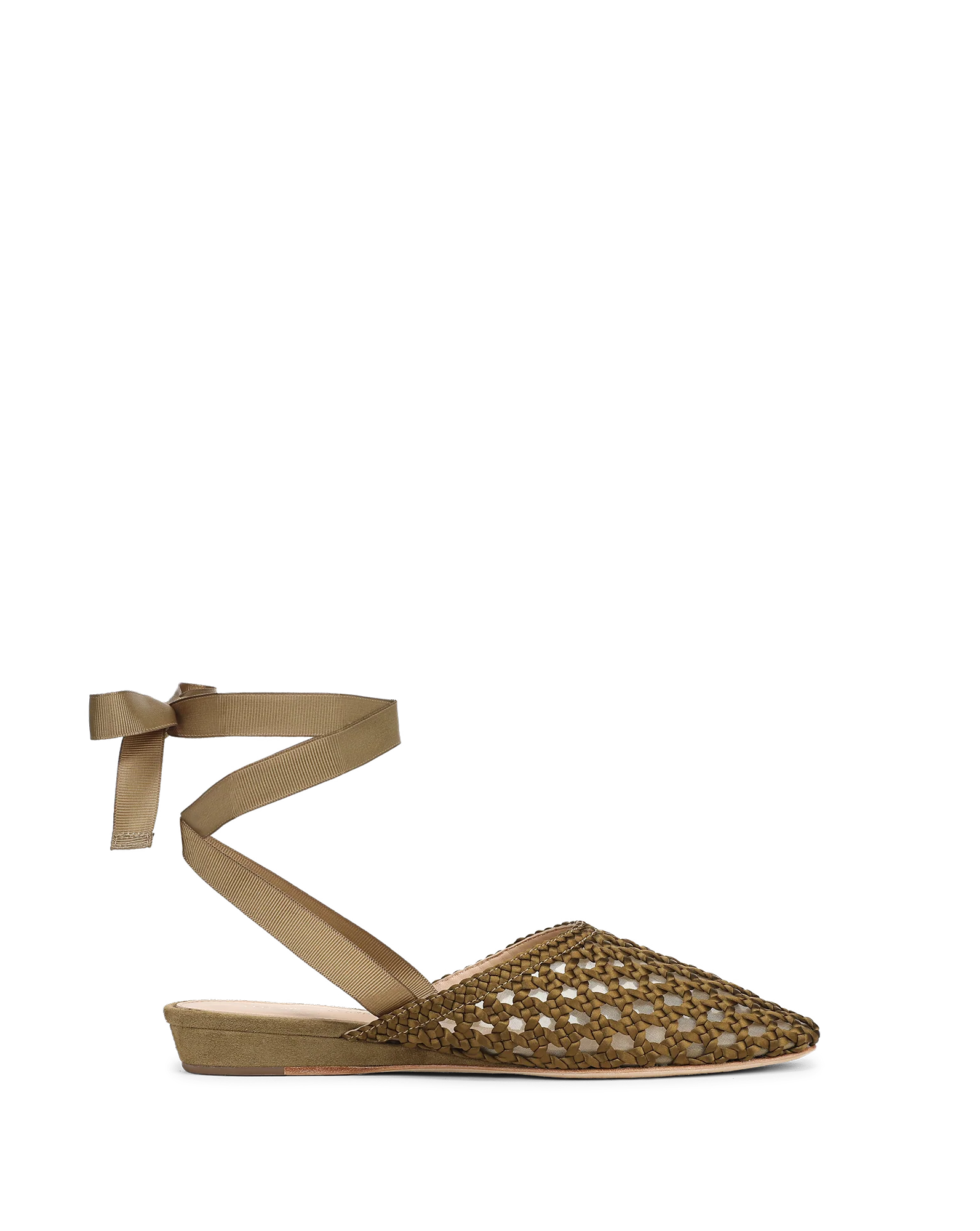 Malia Woven Satin Mule