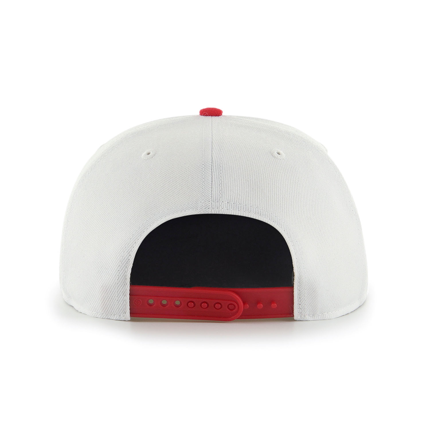 Chicago Blackhawks Crosstown 2-Tone Script '47 Captain Snapback NHL Cap White