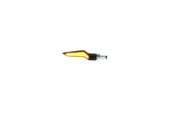 LighTech E8 Led aluminum indicator - black (Pair)Ref: LIG00144A / 1091964