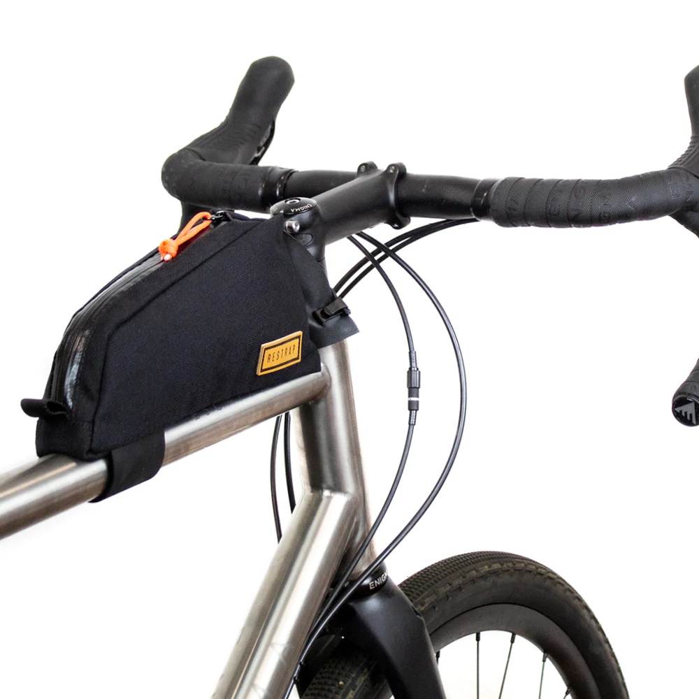 Restrap Top Tube Frame Bag - 0.8L - black