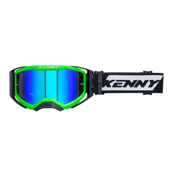 Kenny PERFORMANCE cross mask - LEVEL 2 2025 - Black / GreenRef : KE2301 / 251-0702011-05