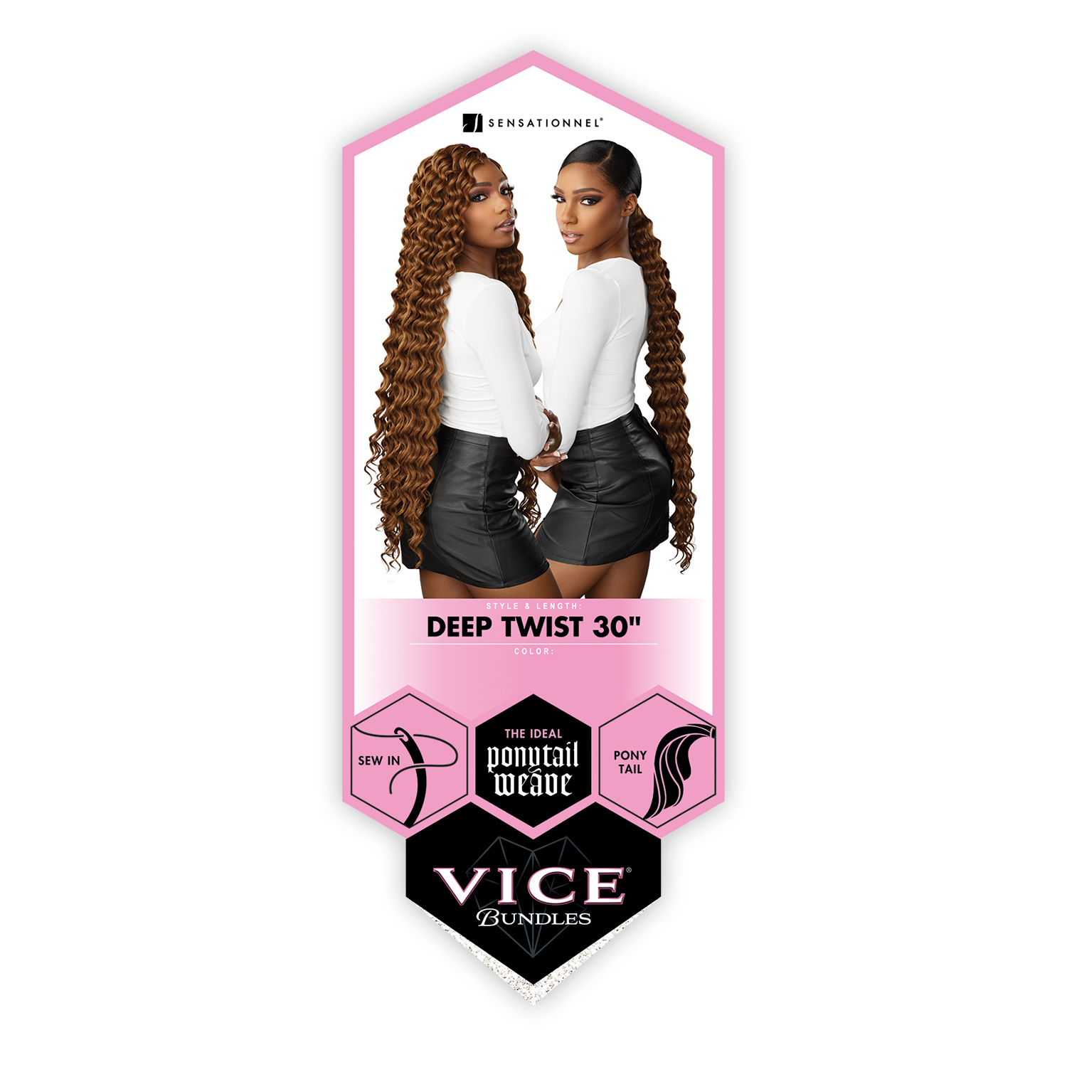 Sensationnel Weave Vice Bundles Deep Twist 30