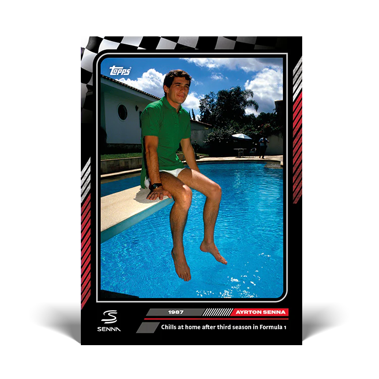 Topps UK - The Story of Senna - Card #13