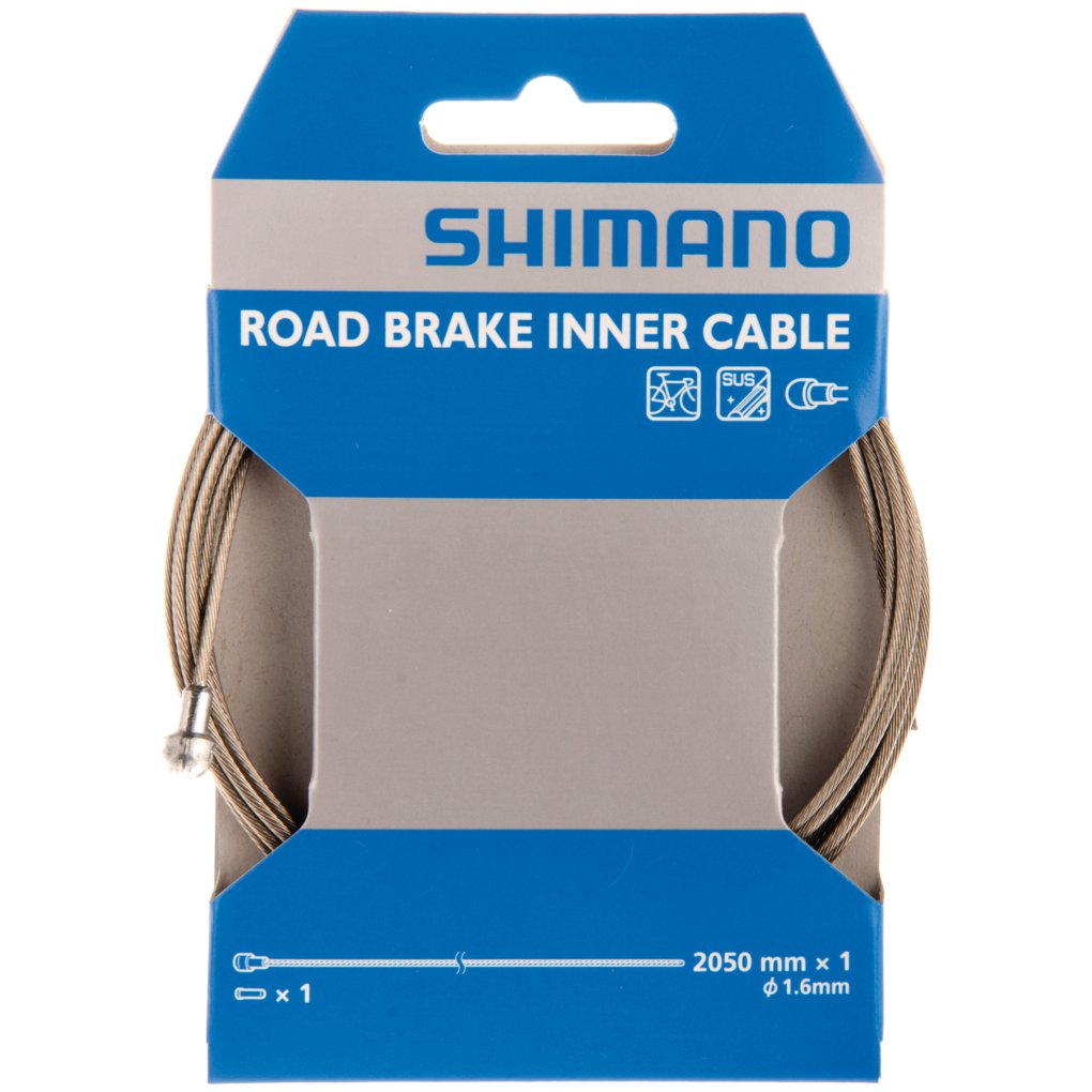 Shimano Brake Cable - Road | 1.6mm | Stainless Steel | SUS - 2050mm