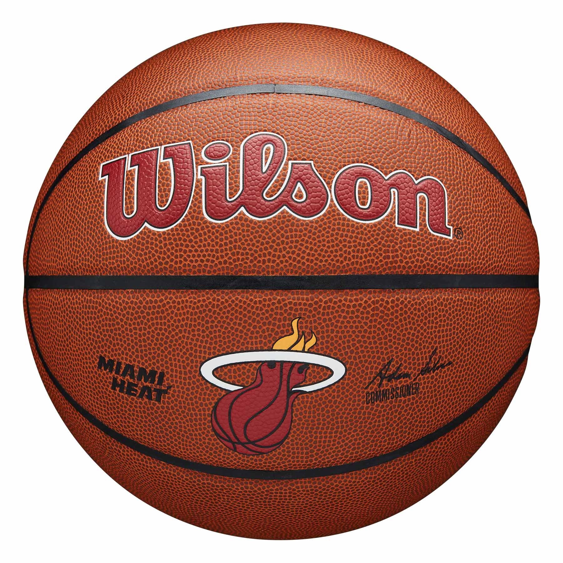 Miami Heat Wilson Team Alliance NBA Basketball (Size 7)