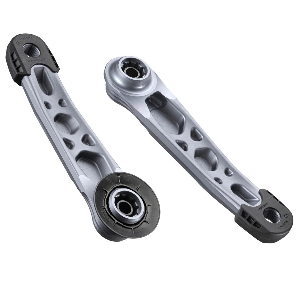e*thirteen Helix Race E*spec Crankarms - Bosch Gen4 / Brose S Mag / TQ HPR50 - 26.5mm Offset - silver