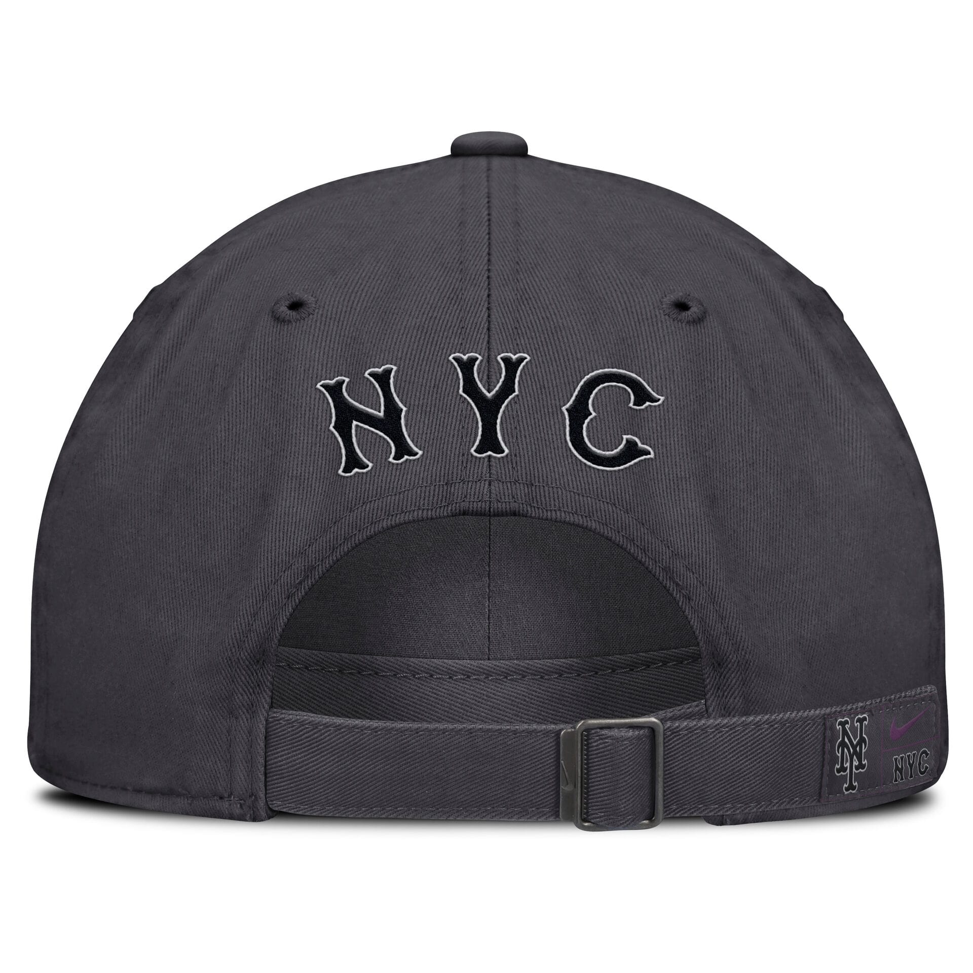 New York Mets City Connect Club Adjustable Cap Dark Gray