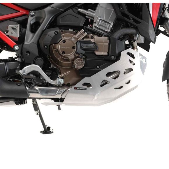 SW-MOTECH ALUMINIUM Skid Plate - no crashbar mounting - GrayRef: swm0892 / mss.01.942.10001/s