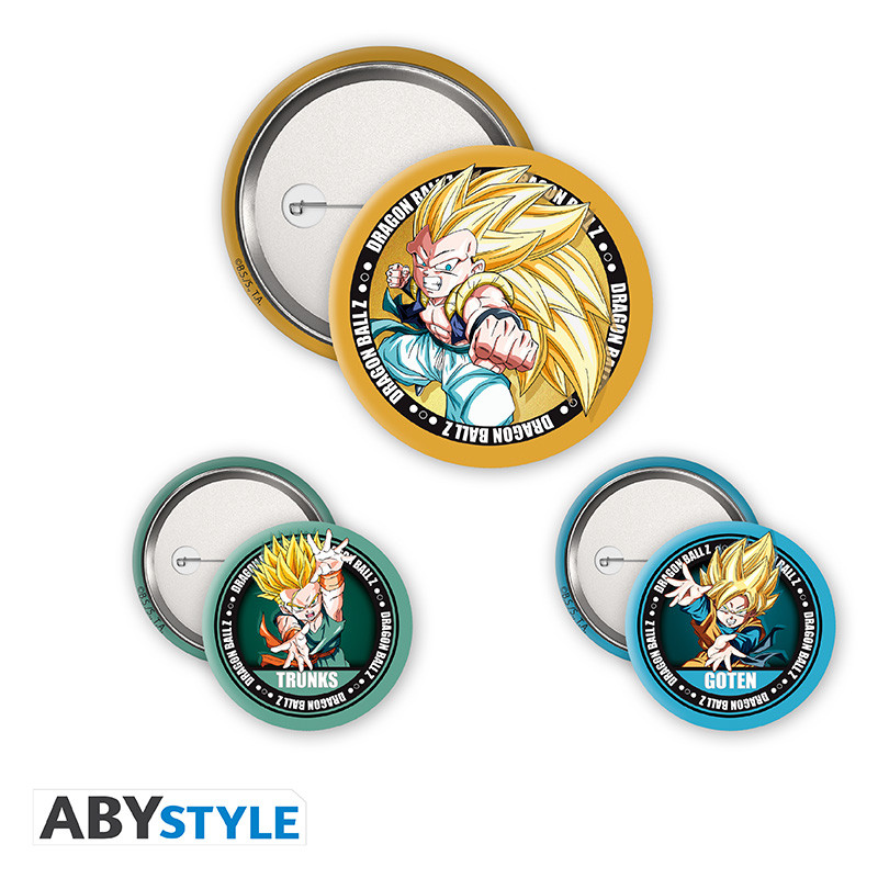 DRAGON BALL Z Badge Pack Trunks, Goten & Gotrunks