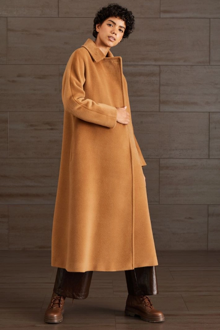 Wool coat - CAMEL
