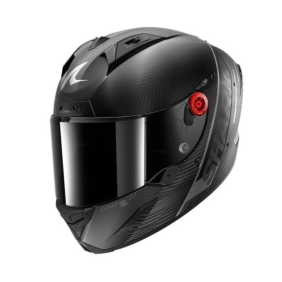 Shark AERON SPEED-TECH Full Face Helmet - Gray / BlackRef: Sh1834-Cab