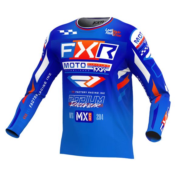 Cross FXR Podium Gladiator Child - Blue / WhiteRef: FXR1533