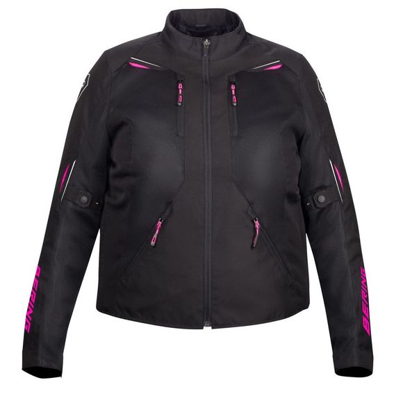Bering LADY BRAZILIA 3 IN 1 QUEEN SIZE Motorcycle Jacket - Black / PinkRef: BR1703