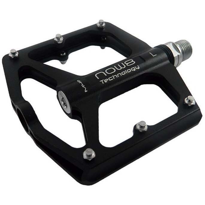 NOW8 M46 Flat Pedals - black