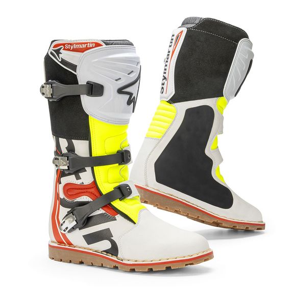 Bottes cross Stylmartin IMPACT PRO.2 2025 - Blanc / RougeRef : SM0121