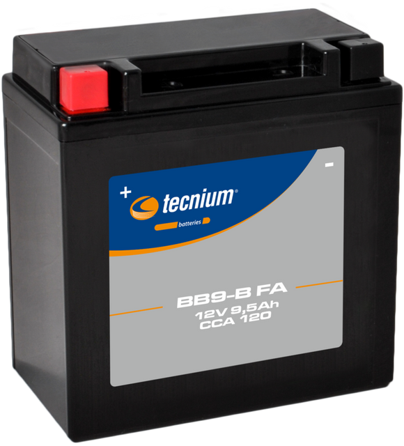 Batterie Tecnium sans entretien activé usine - BB9-BRef : TE02427A / 1105553