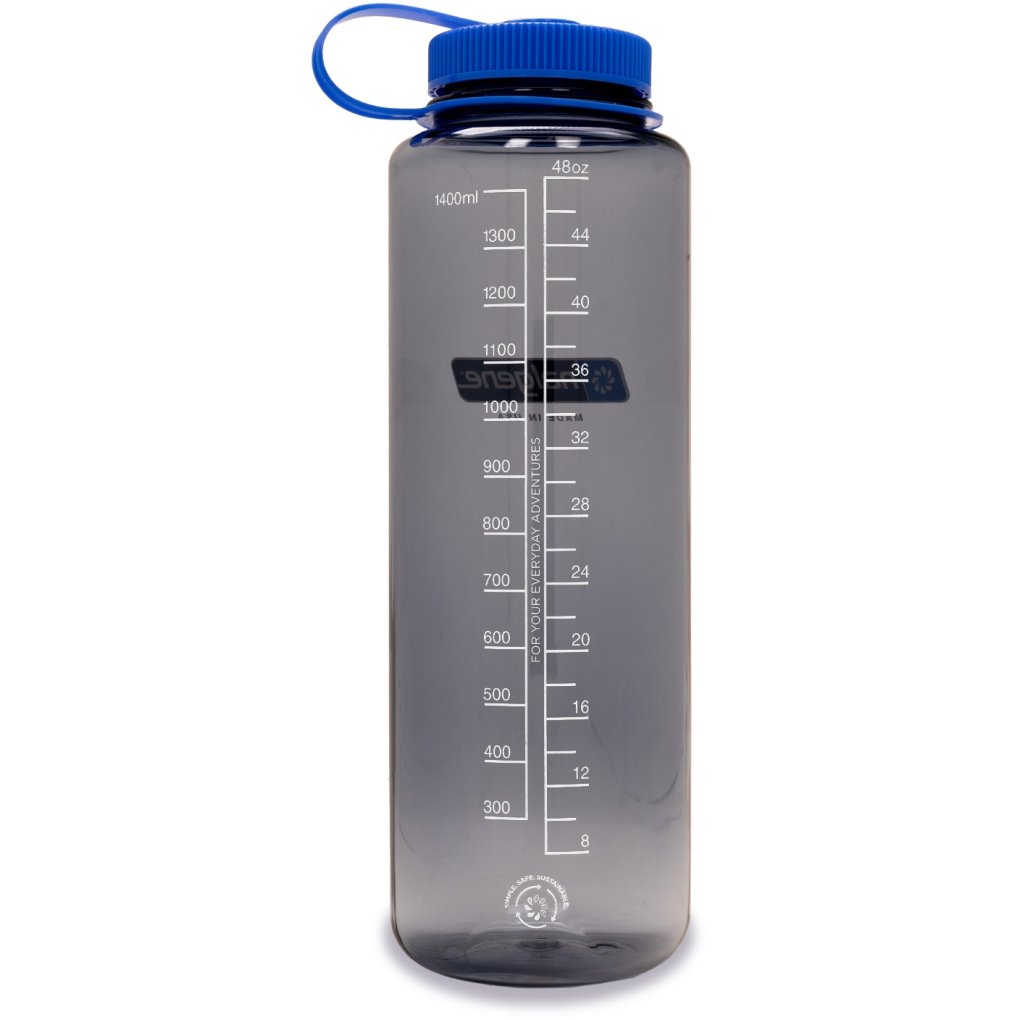 Nalgene Wide Mouth Sustain Silo Bottle - 1.5L - grey