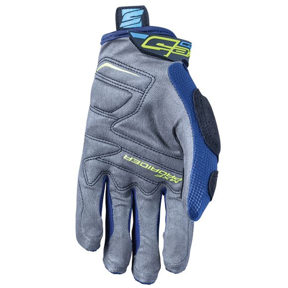 Five MXF PRORIDER S GREEN WATER FLUO YELLOW 2023 cross gloves - Green / YellowRef: FV0261