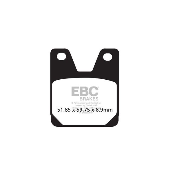 EBC Sinter Metal Sintered Rear Brake PadsRef: FA267HH