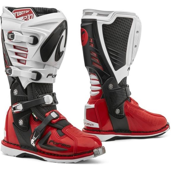 Forma PREDATOR 2.0 cross boots BLACK/WHITE/RED 2023 - Black / WhiteRef: FM0261