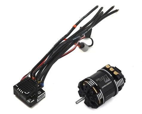 Hobbywing XR10 Pro Stock Spec 2S Sensored Brushless ESC/V10 G3R Combo (17.5T) 38020308