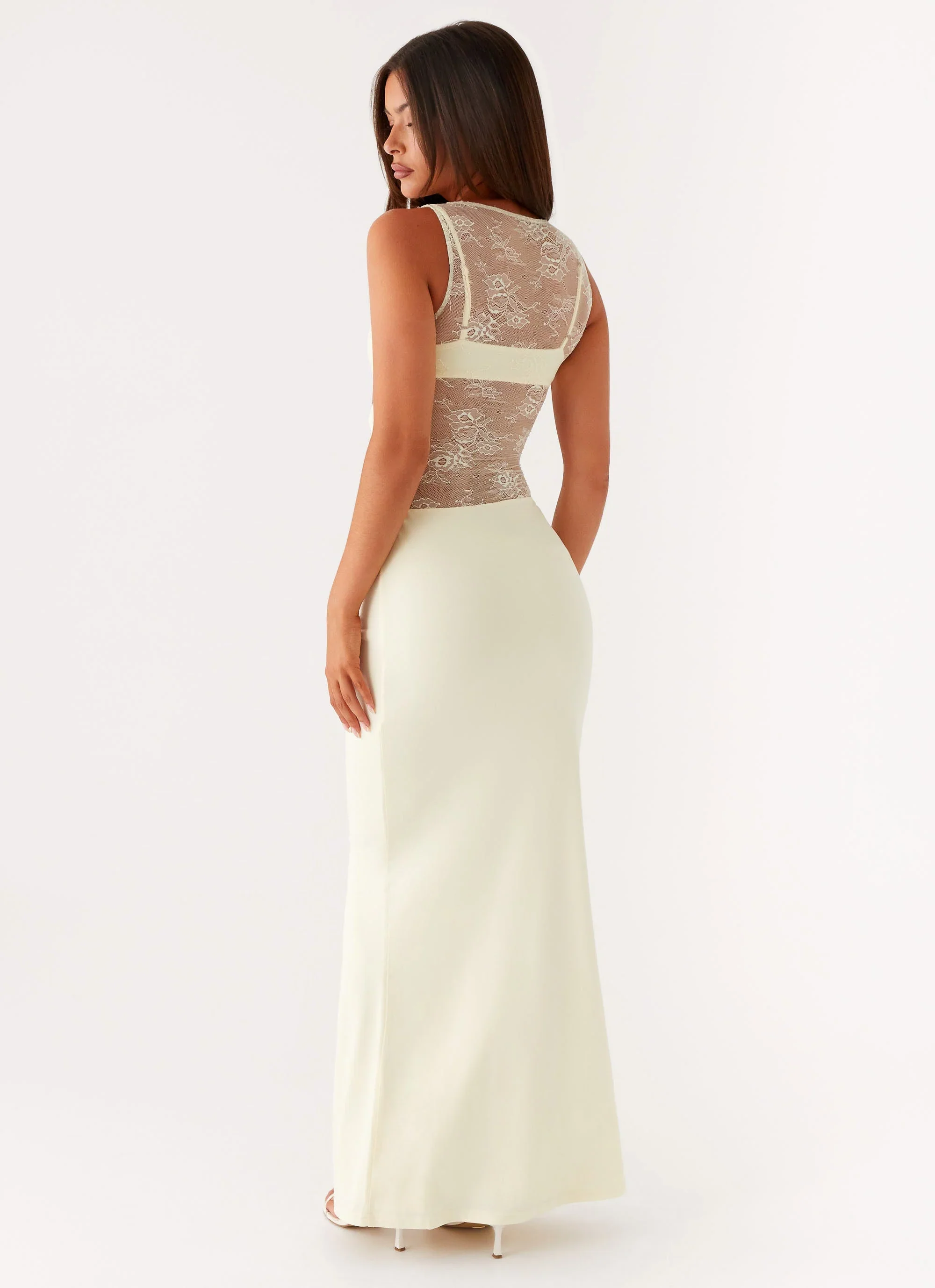 Imperial Maxi Dress - Yellow