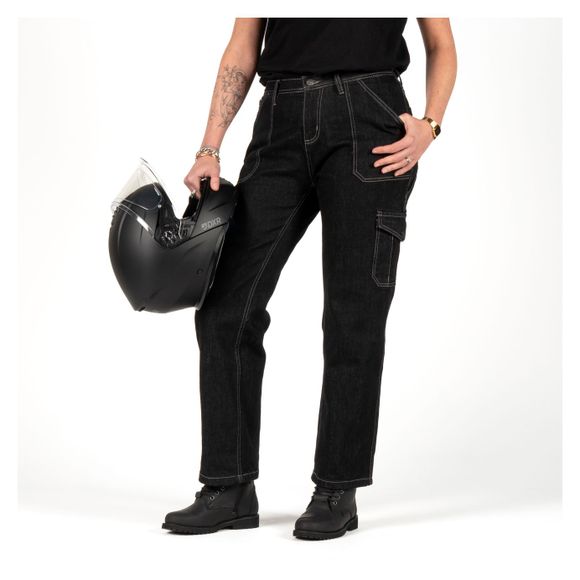 Dxr Digga - Loose - Black Motorcycle JeanRef: DXR1020