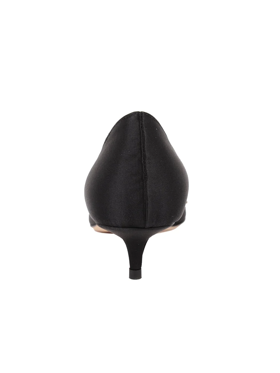 Brinsley Pointed Toe Kitten Heel