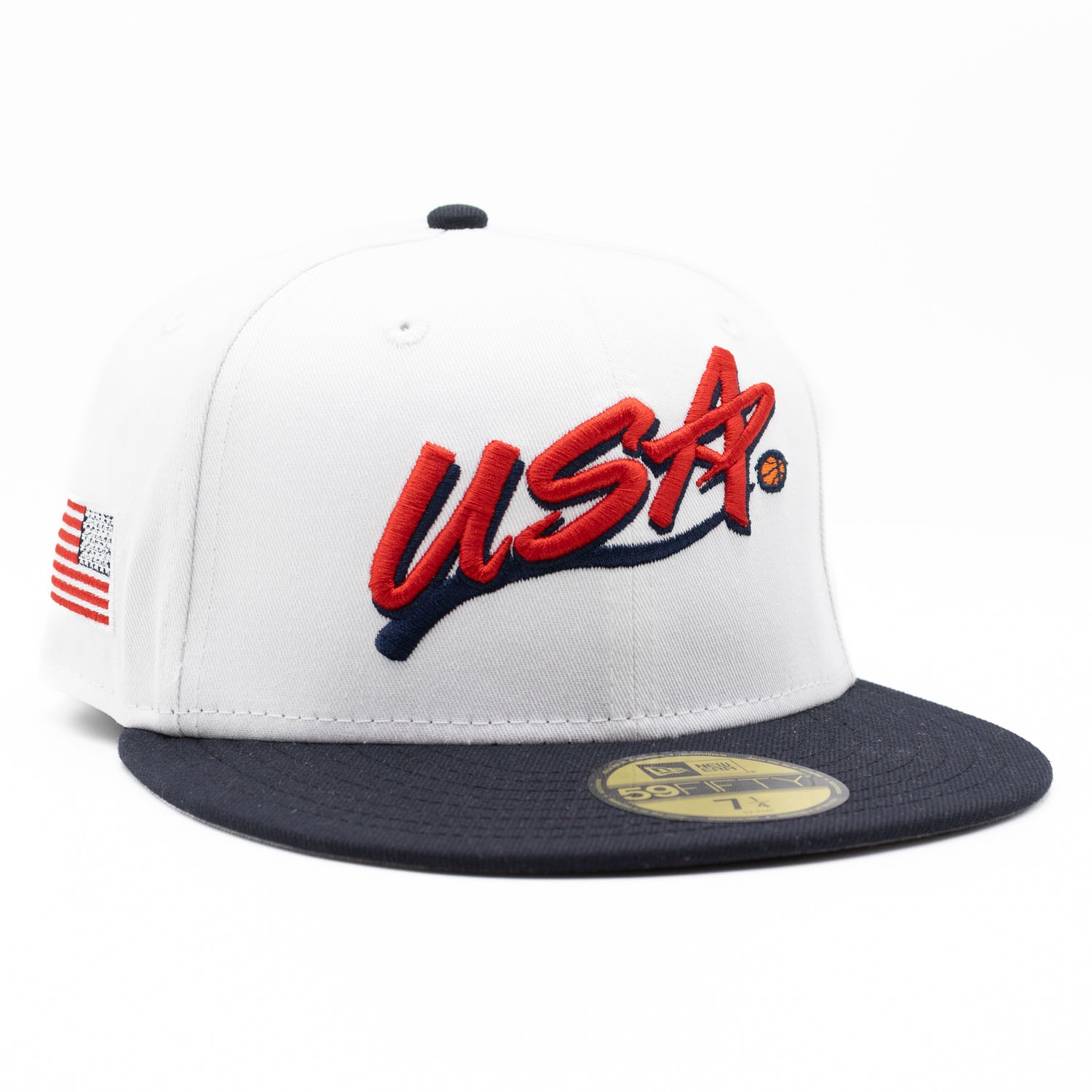 Team USA 1996 Dream Team 59FIFTY Fitted Basketball Cap White