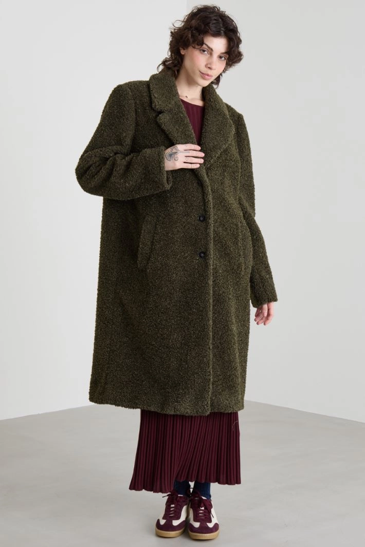 Soft coat - DARK GREEN