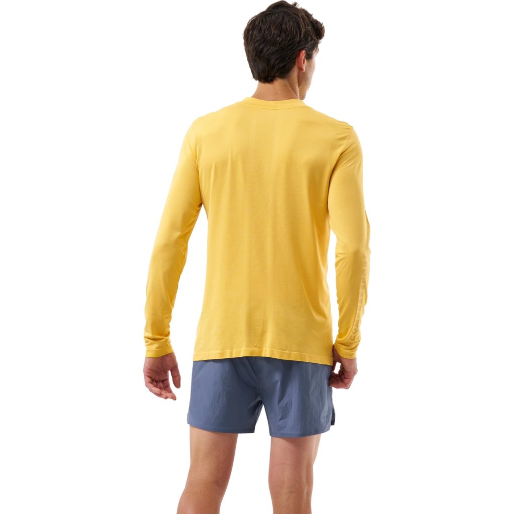 Compressport Performance Running Longsleeve Shirt Men - ceylon yellow/reflective ceylon yellow