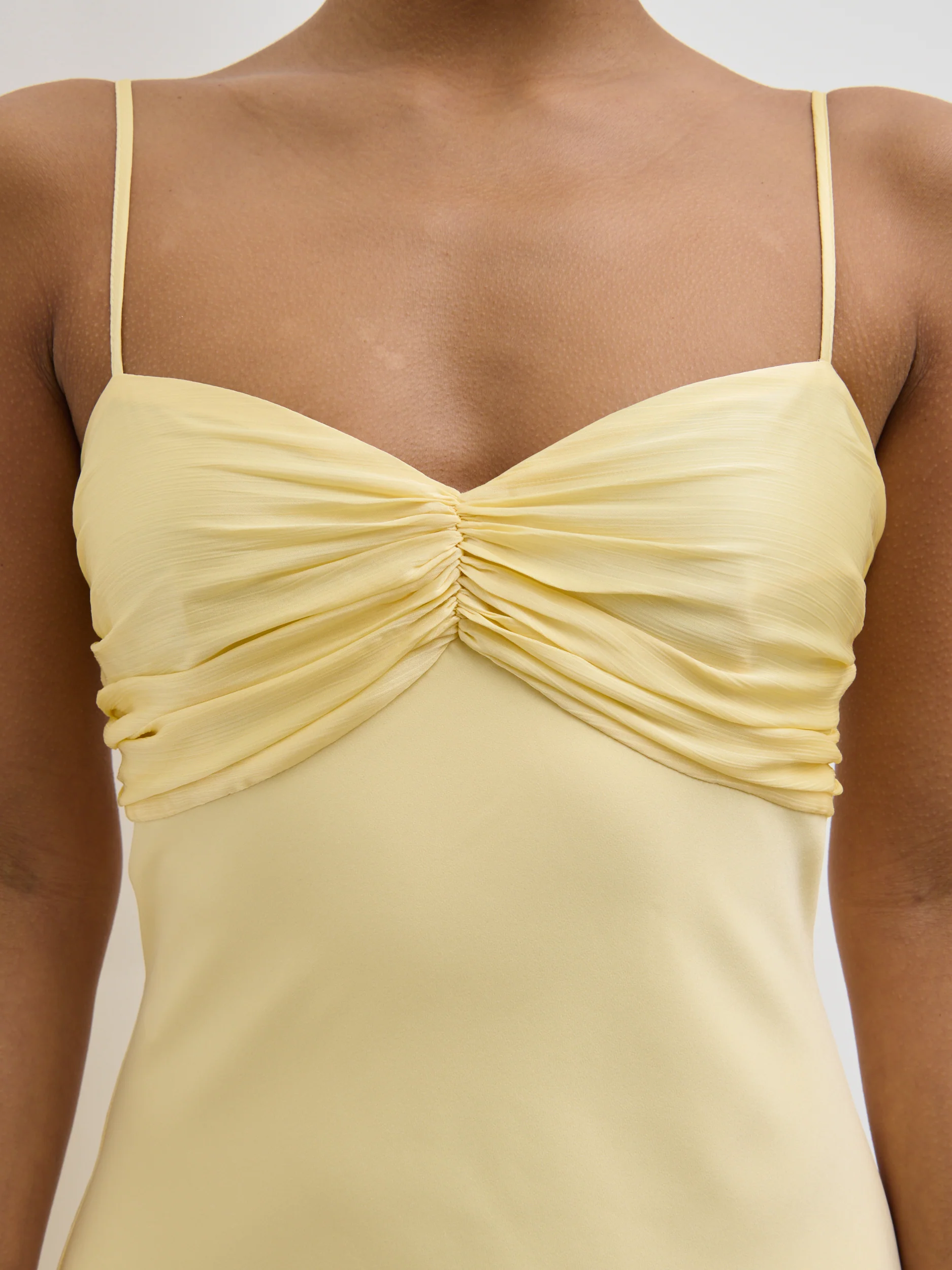 Joely Midaxi Dress - Lemon