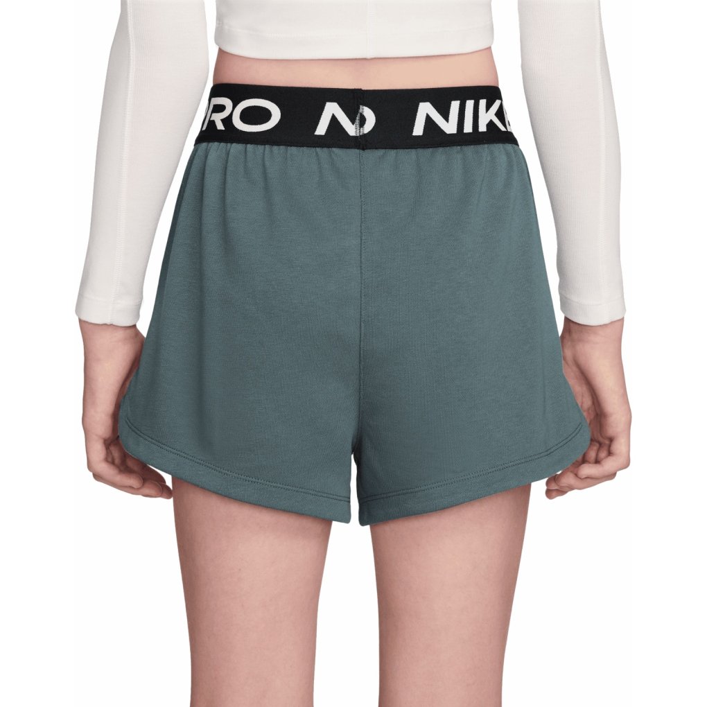 Nike Pro Fleece Dri-FIT Shorts Kids - mineral slate/mineral slate HQ9313-382