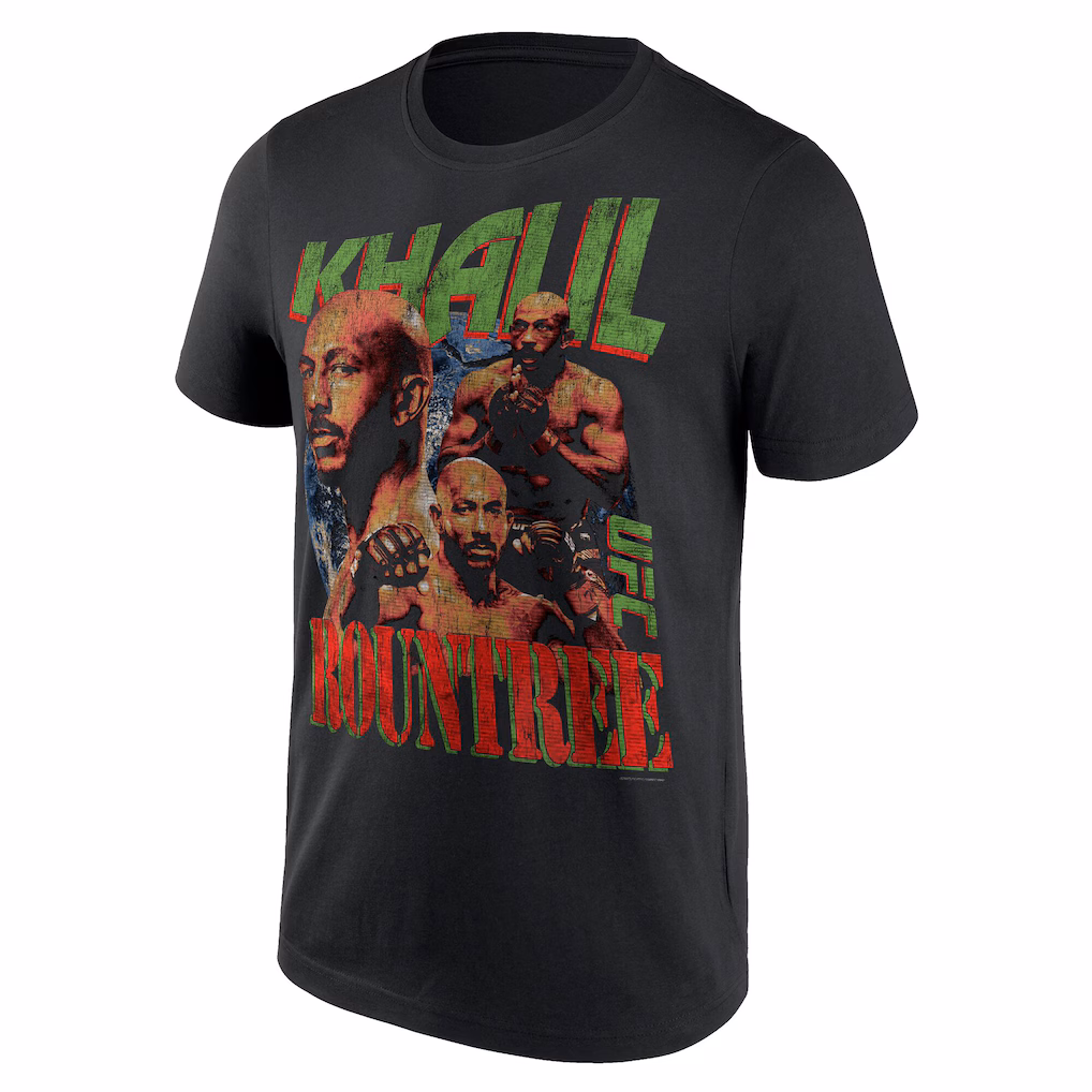 UFC Fighter T-Shirt - Black - Mens