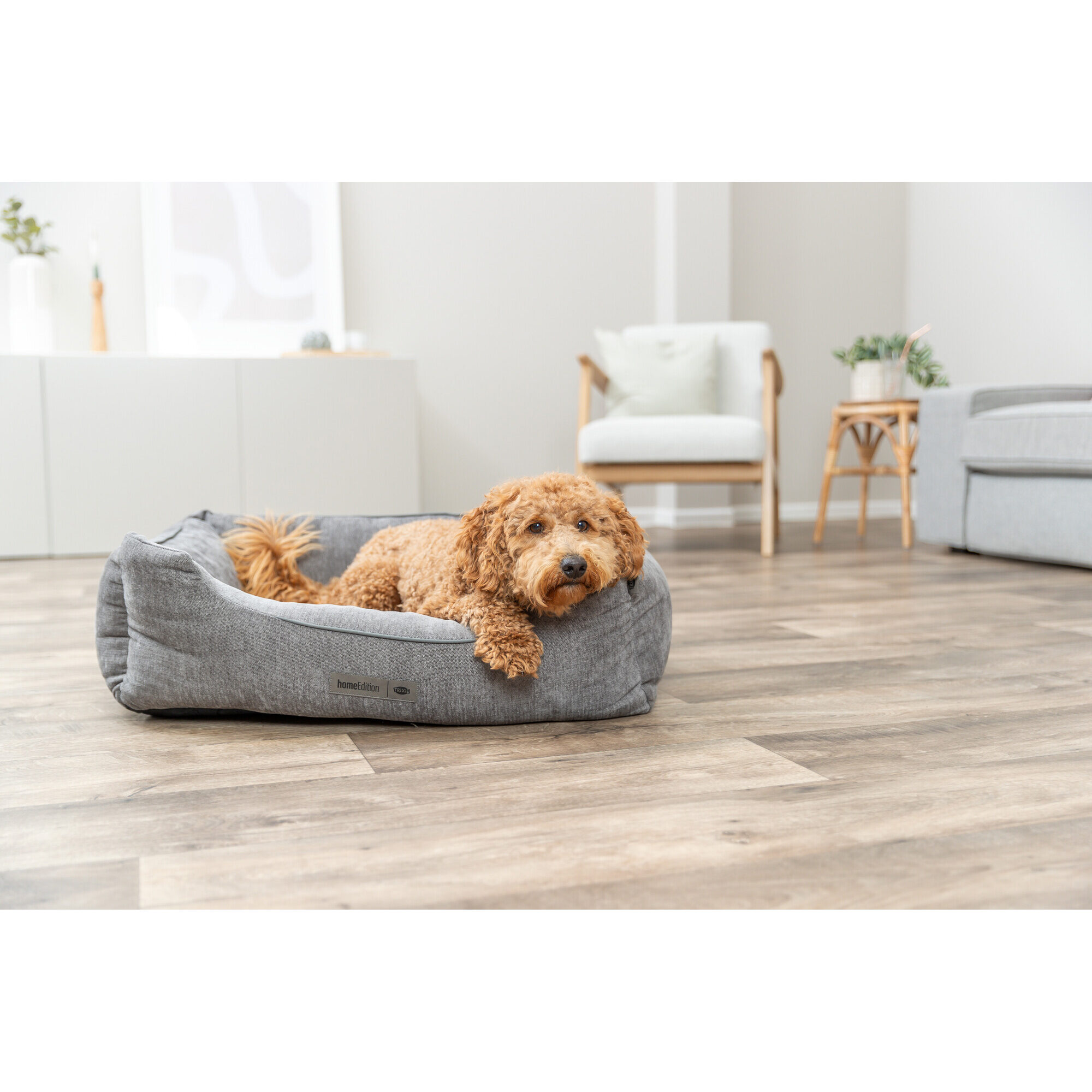 Trixie Vital Dogbed Lennox - Gray - 80 x 60 cm