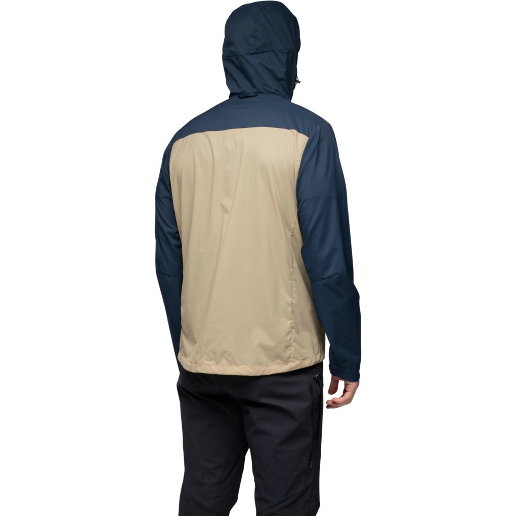 Bergans Rabot Regular Windbreaker Jacket Men - warm sand/navy blue
