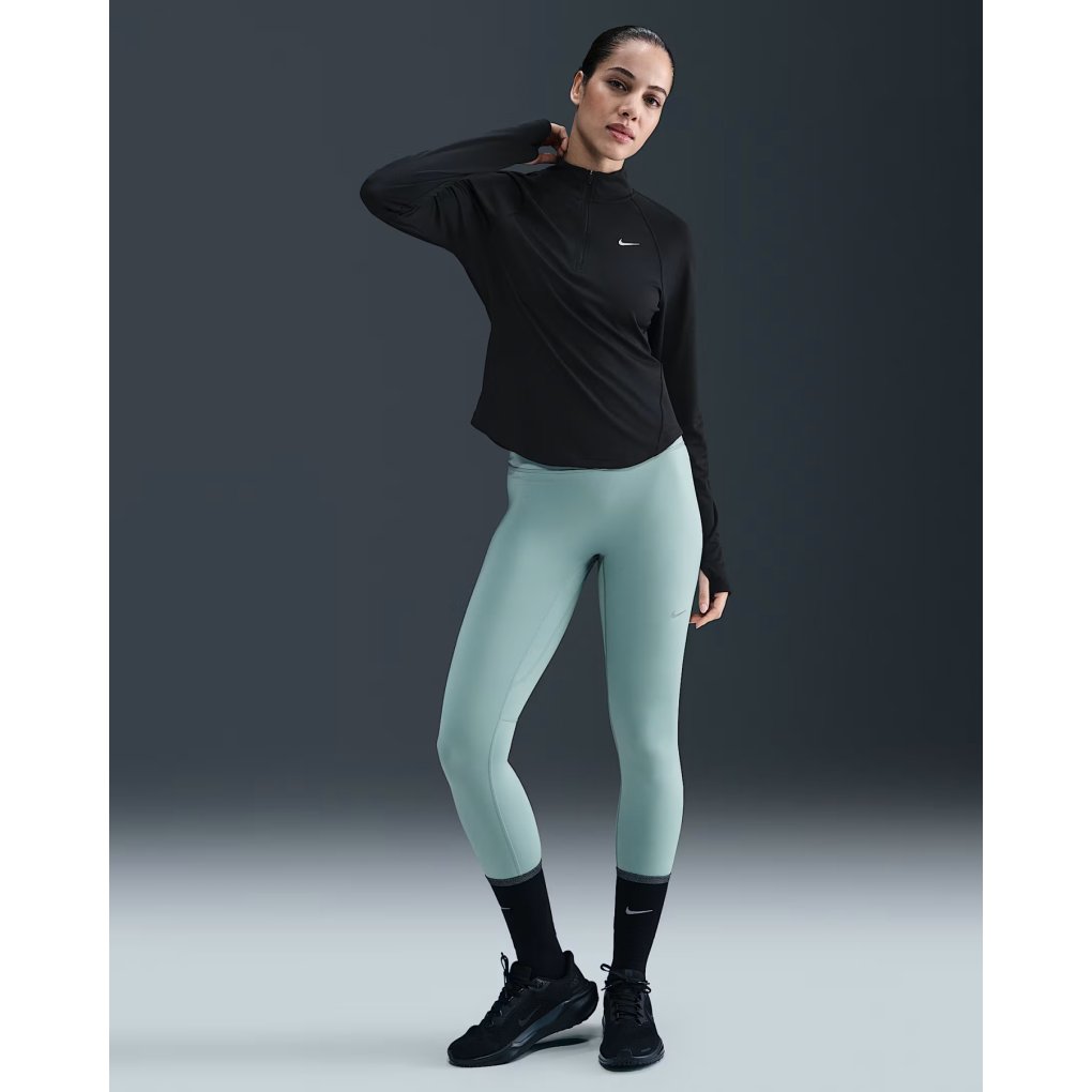 Nike Dri-Fit Tempo High Rise 7/8 Tights Women - cannon/reflective silver HV8170-017