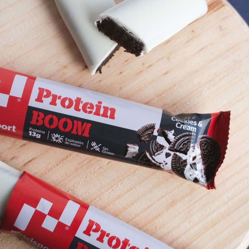 Protein Boom Cookies & Cream (24 uds)