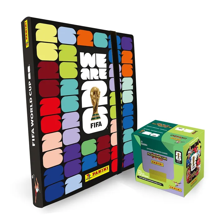 FIFA World Cup 2026™ Adrenalyn XL™ Official Trading Card Game - Box of 50 Packets plus Deluxe binder