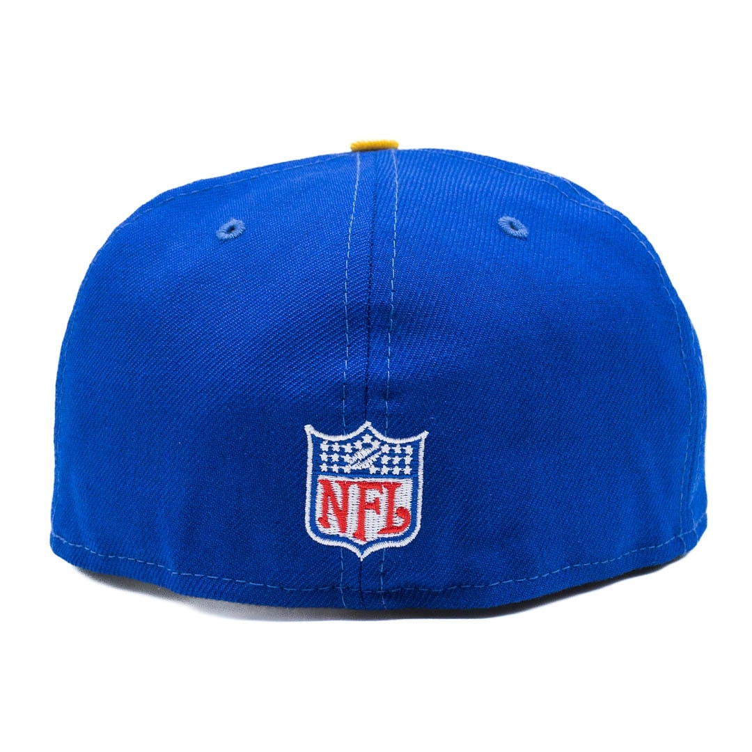 Los Angeles Rams Throwback New Era 59FIFTY Fitted NFL Cap Blue