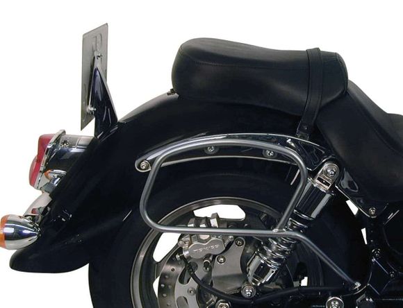 Hepco & Becker Tubular saddlebag spreaders for leather saddlebags - chromeKAWASAKI 1600 VULCAN 1600 CLASSIC (VN1600A) - 2003 - 2008Ref: Hbe05535A / 625295 00 02