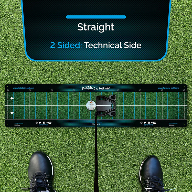 Fat Plate ArcMat Straight Stroke Path Trainer