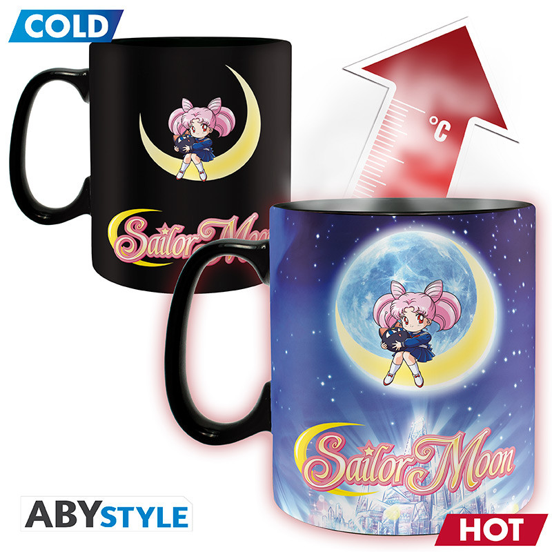 SAILOR MOON  Mug Heat Change 460 ml Sailor&Chibi