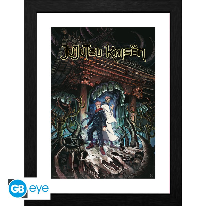 JUJUTSU KAISEN Framed print Itadori & Sukuna