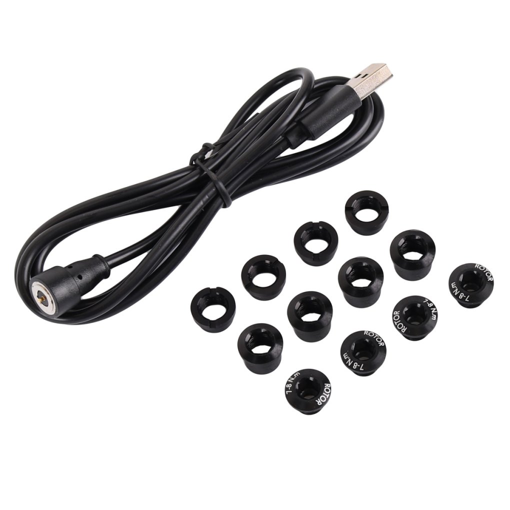 Rotor INSpider Powermeter - BCD: 110mm - black