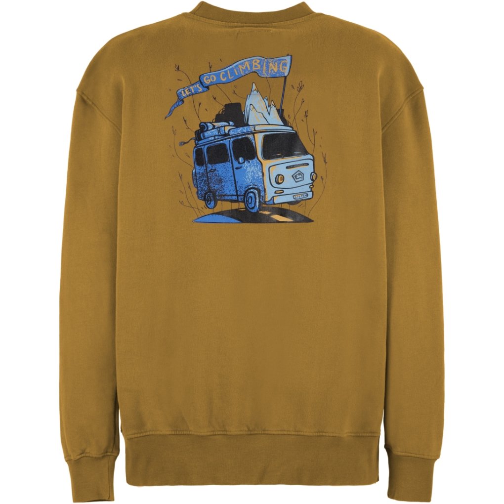 E9 Turtle Sweatshirt Men - Curry/Furgo
